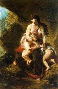 Eugene Delacroix Medea Spain oil painting artist